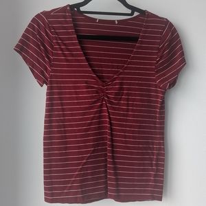 Red Striped Tee